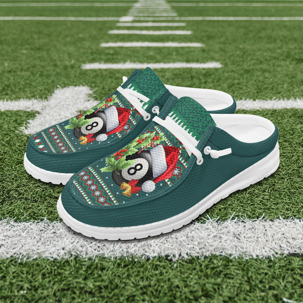 Billiards Ball 8 Christmas Player Lace Up Loafers 2026