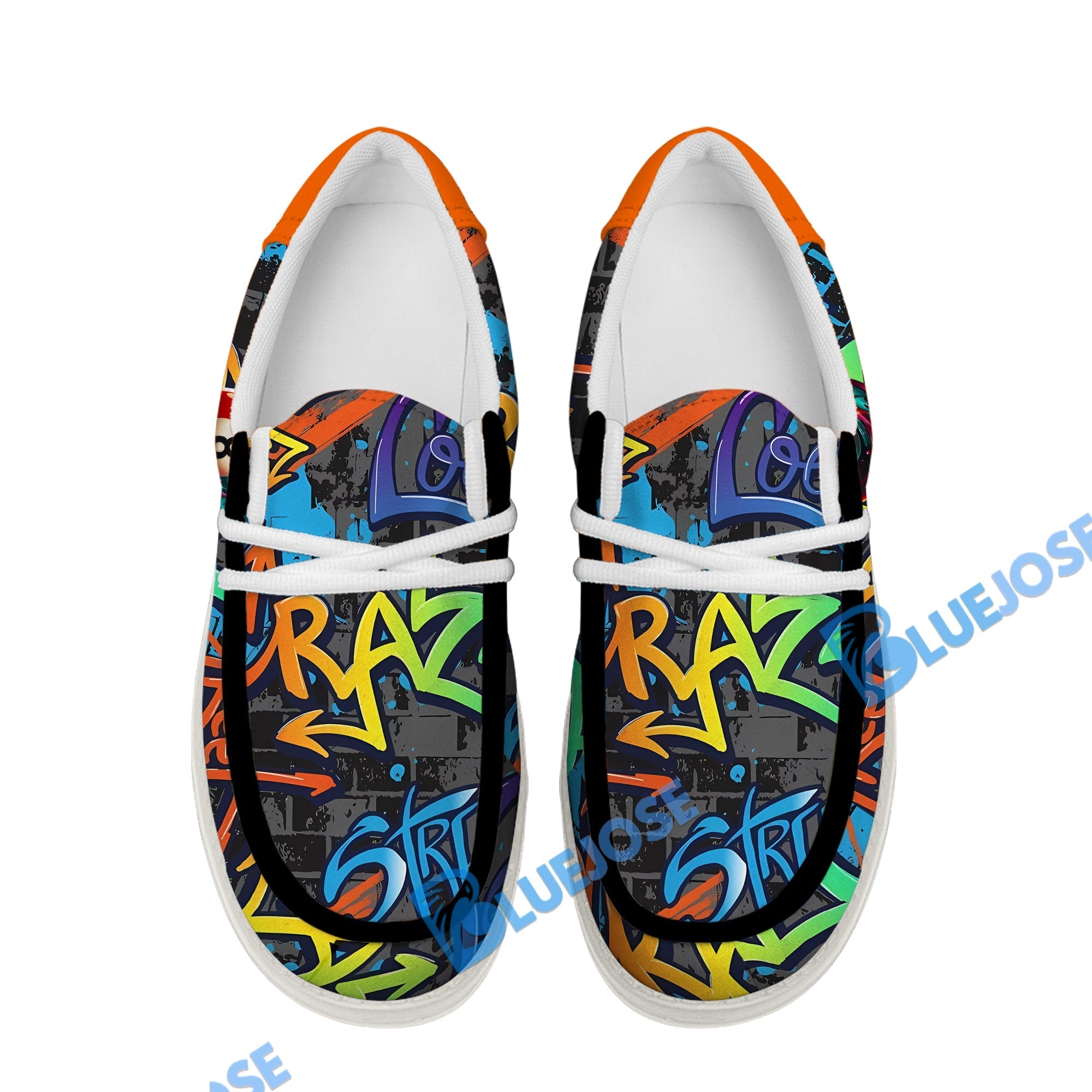 Billiards Ball 8 Graffiti Street Lace Up Loafers 2026