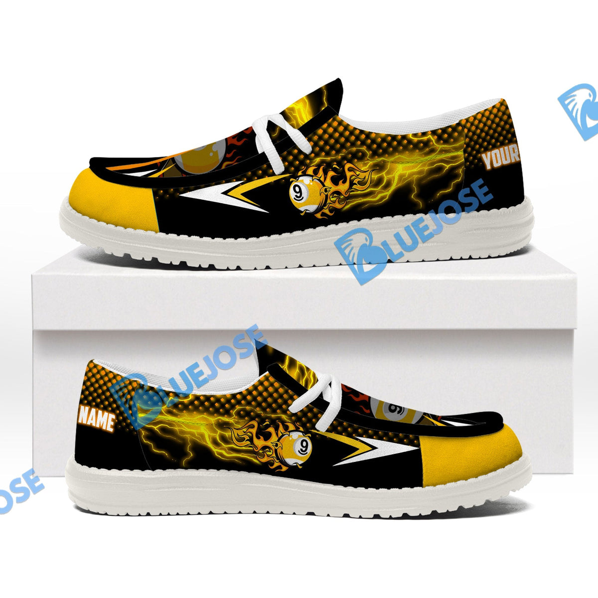 Billiards 9 Ball Lightning Lace Up Loafers 2026