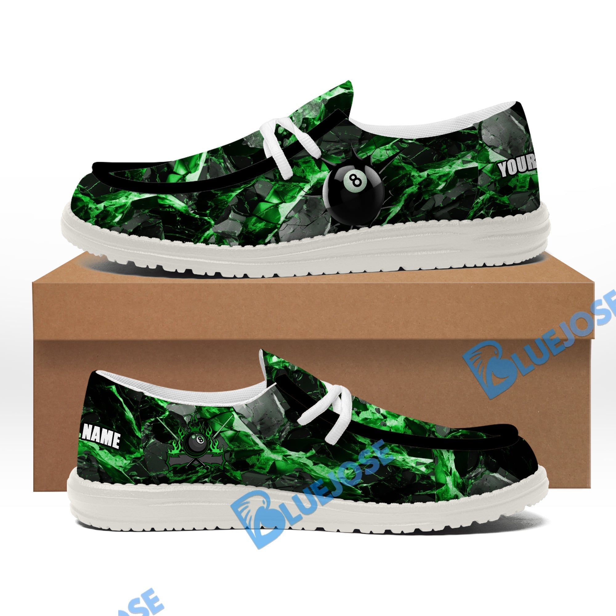 Billiards Ball 8 Lace Up Loafers 2026