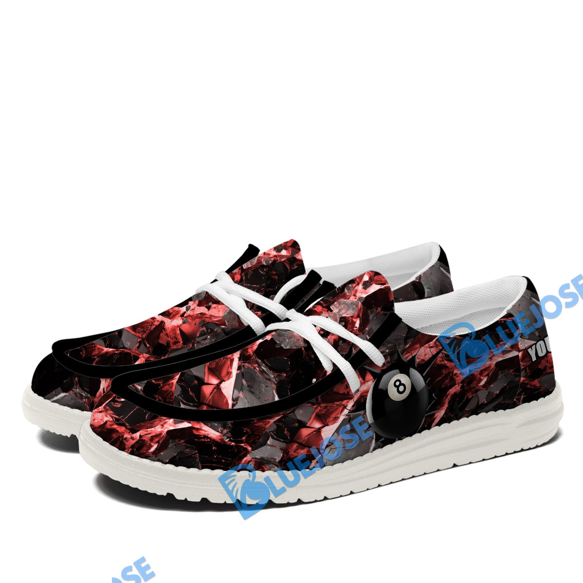 Billiards Ball 8 Lace Up Loafers 2026