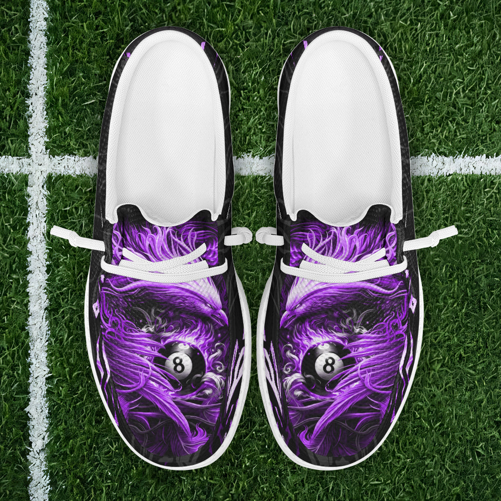 Billiards Ball 8 Phoenix Arisen Lace Up Loafers 2026