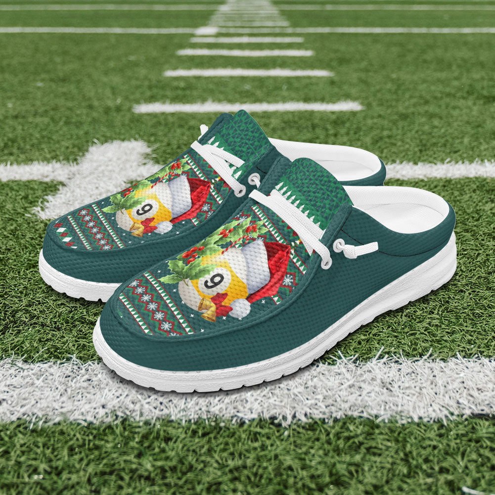 Billiards Ball 9 Christmas Player Lace Up Loafers 2026