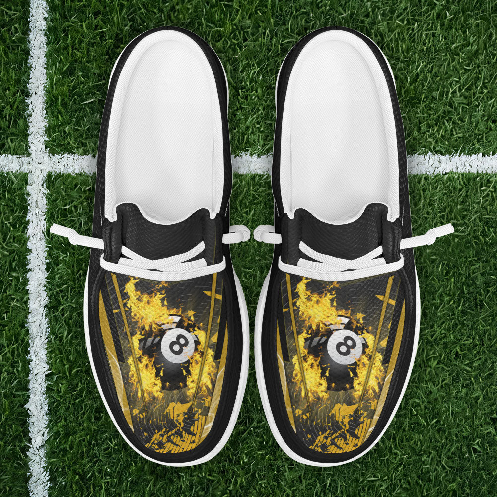 Billiards Ball 8 Lace Up Loafers 2026