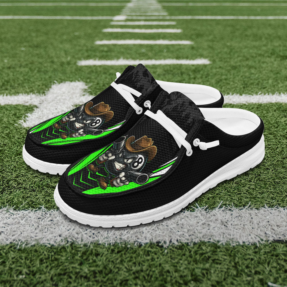 Cowboy 8 Ball Cartoon Style Lace Up Loafers 2026