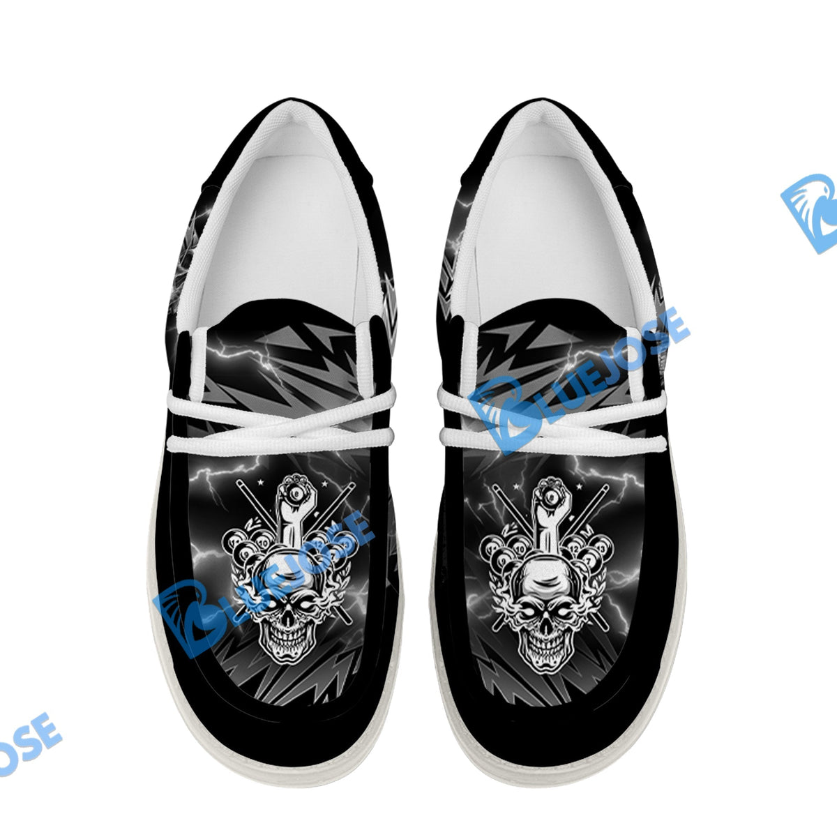 Billiards Ball 8 Deadly Thunder Lace Up Loafers 2026