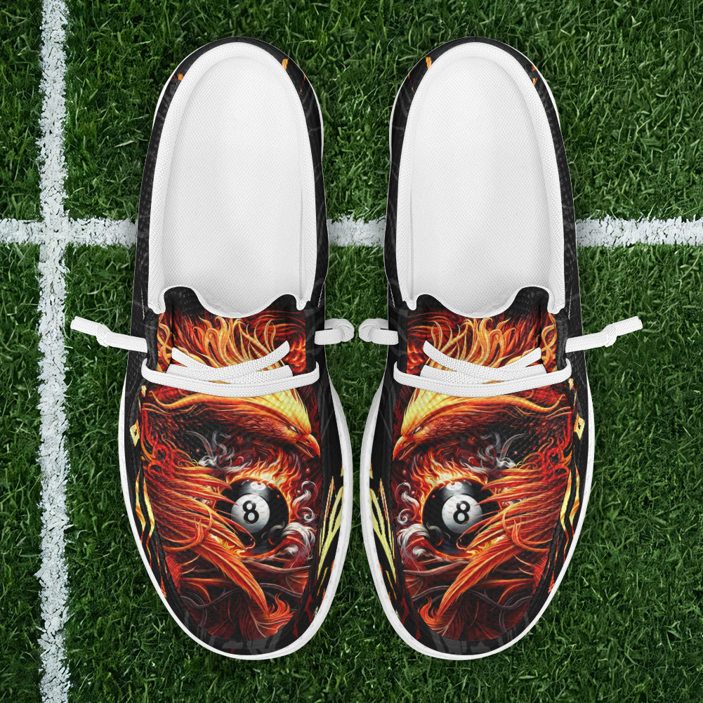 Billiards Ball 8 Phoenix Arisen Lace Up Loafers 2026