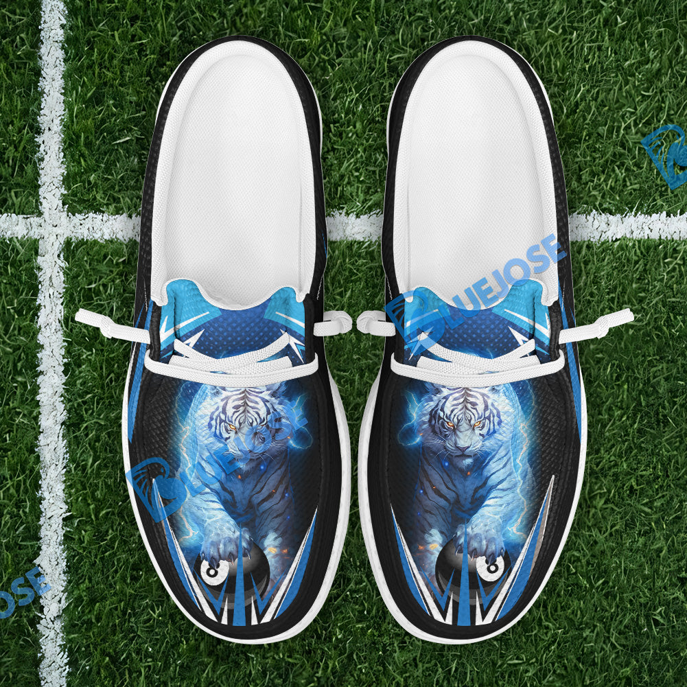 Billiards Ball 8 Thunder Tiger Lace Up Loafers 2026