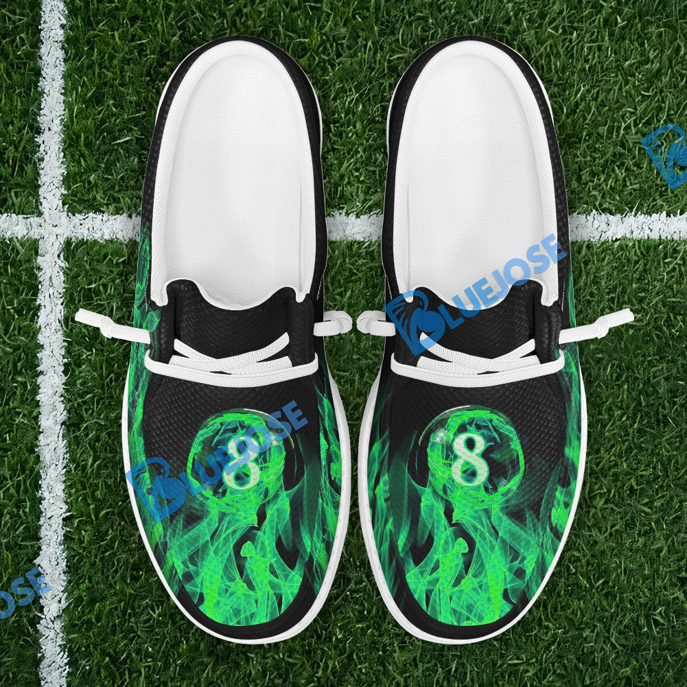 Billiards Ball 8 Heavenly Flame Lace Up Loafers 2026