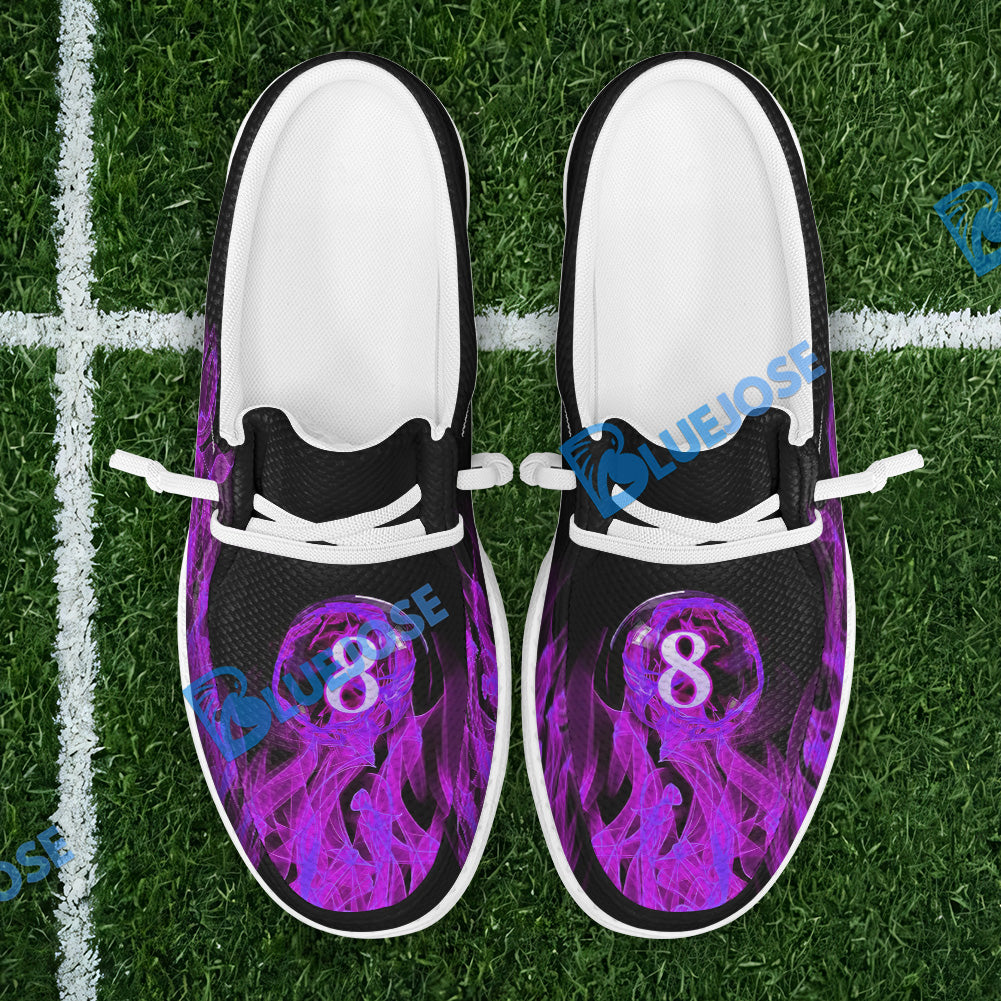 Billiards Ball 8 Heavenly Flame Lace Up Loafers 2026