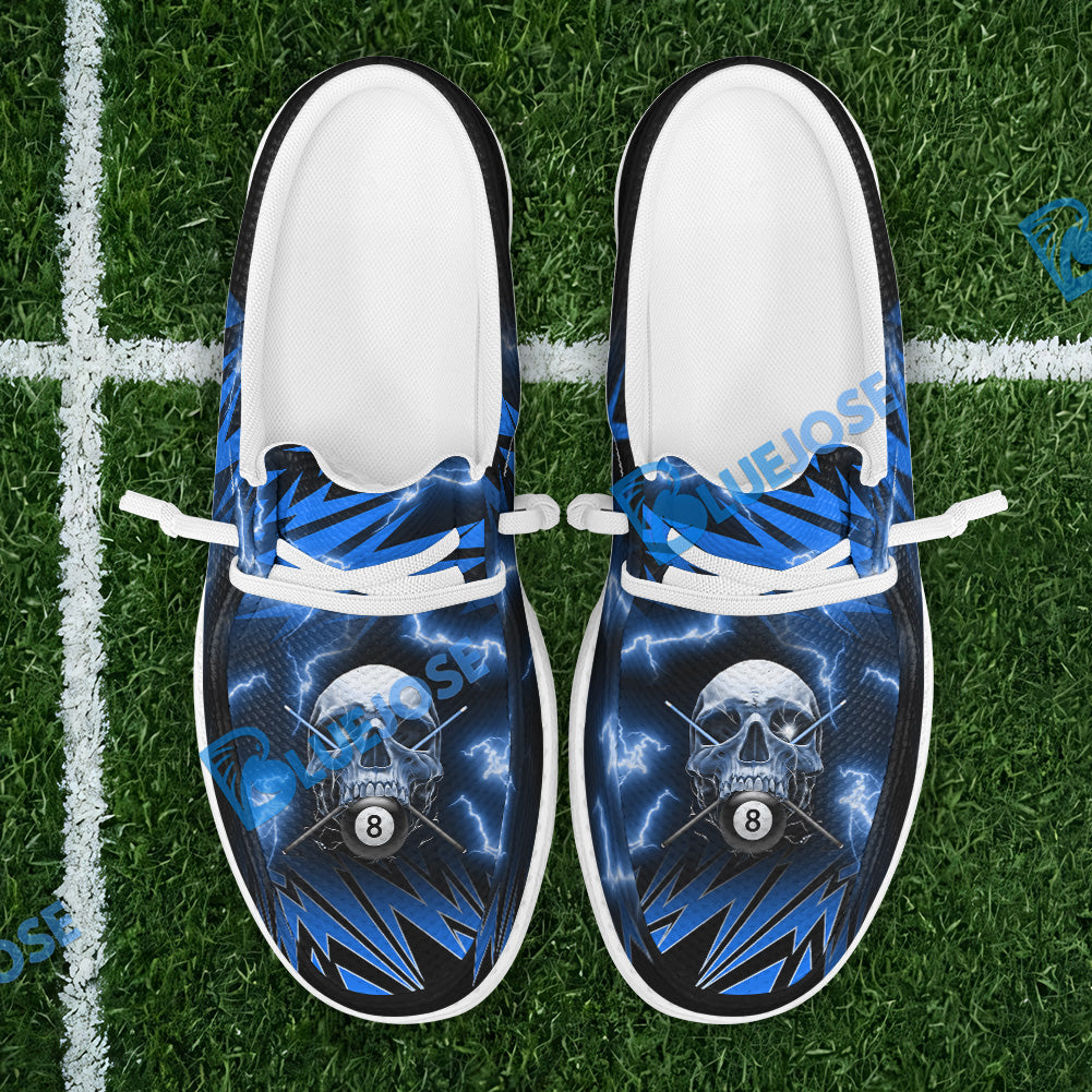 Billiards Ball 8 Deadly Thunder Lace Up Loafers 2026