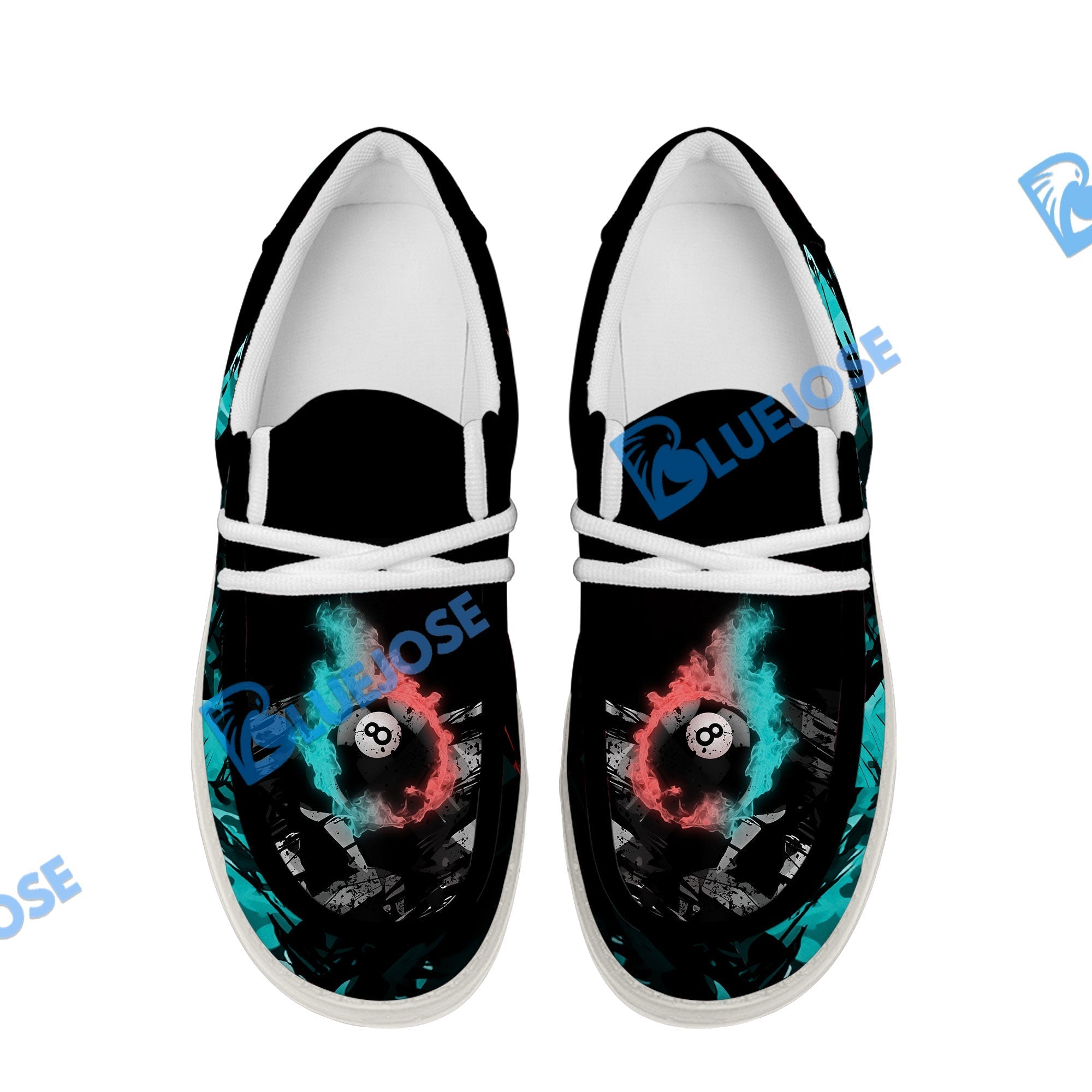 Billiards 8 Dust Flame Lace Up Loafers 2026