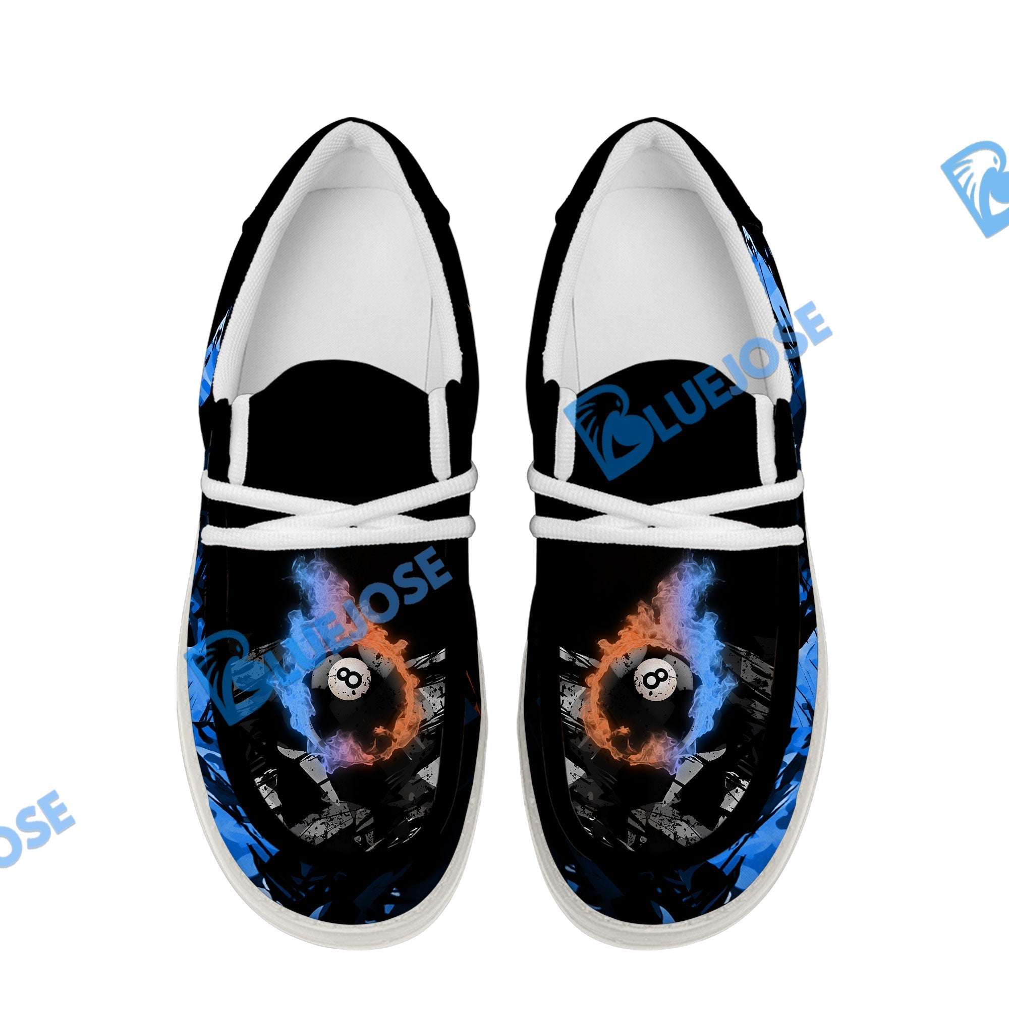 Billiards 8 Dust Flame Lace Up Loafers 2026