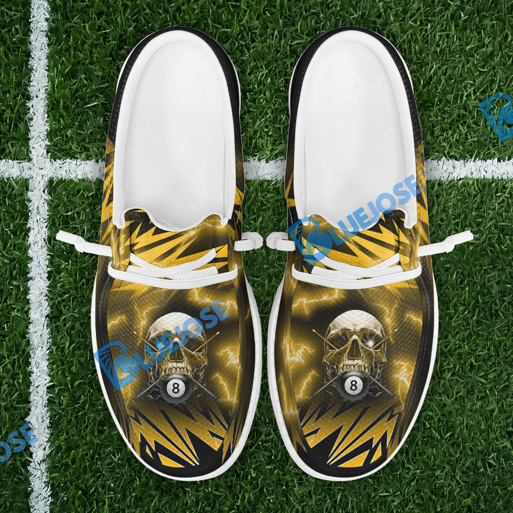 Billiards Ball 8 Deadly Thunder Lace Up Loafers 2026