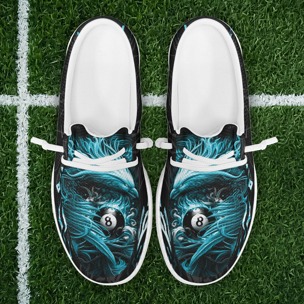 Billiards Ball 8 Phoenix Arisen Lace Up Loafers 2026