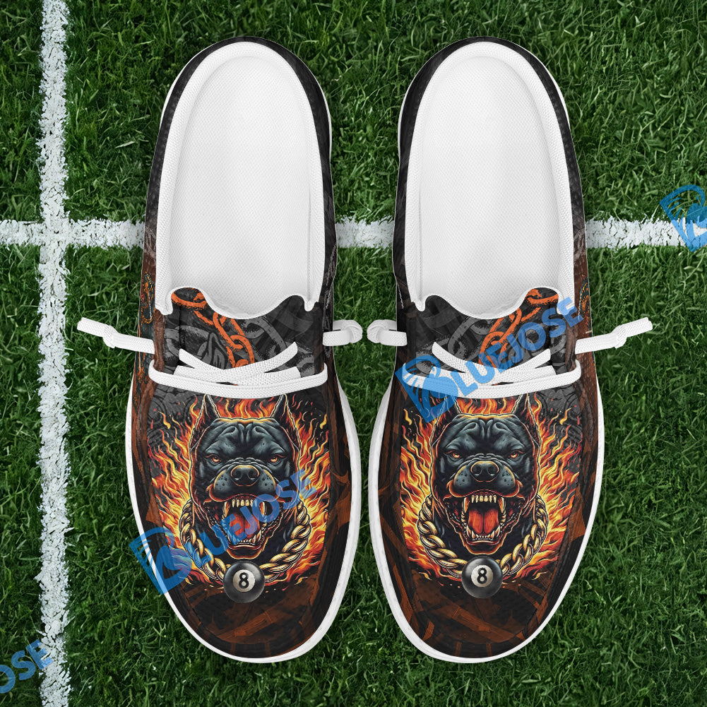 Billiards 8-Ball Pitbull Lace Up Loafers 2026