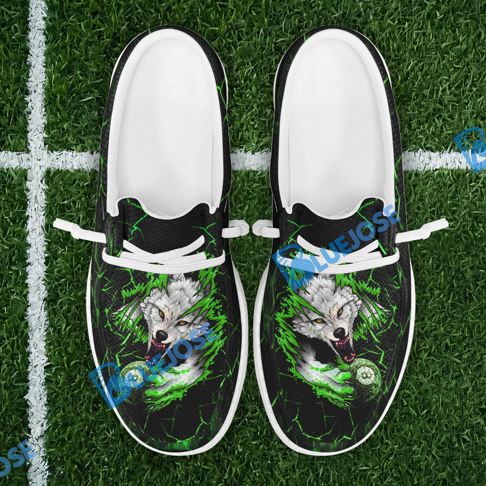 Billiards Ball 8 Bloody Wolf Lace Up Loafers 2026