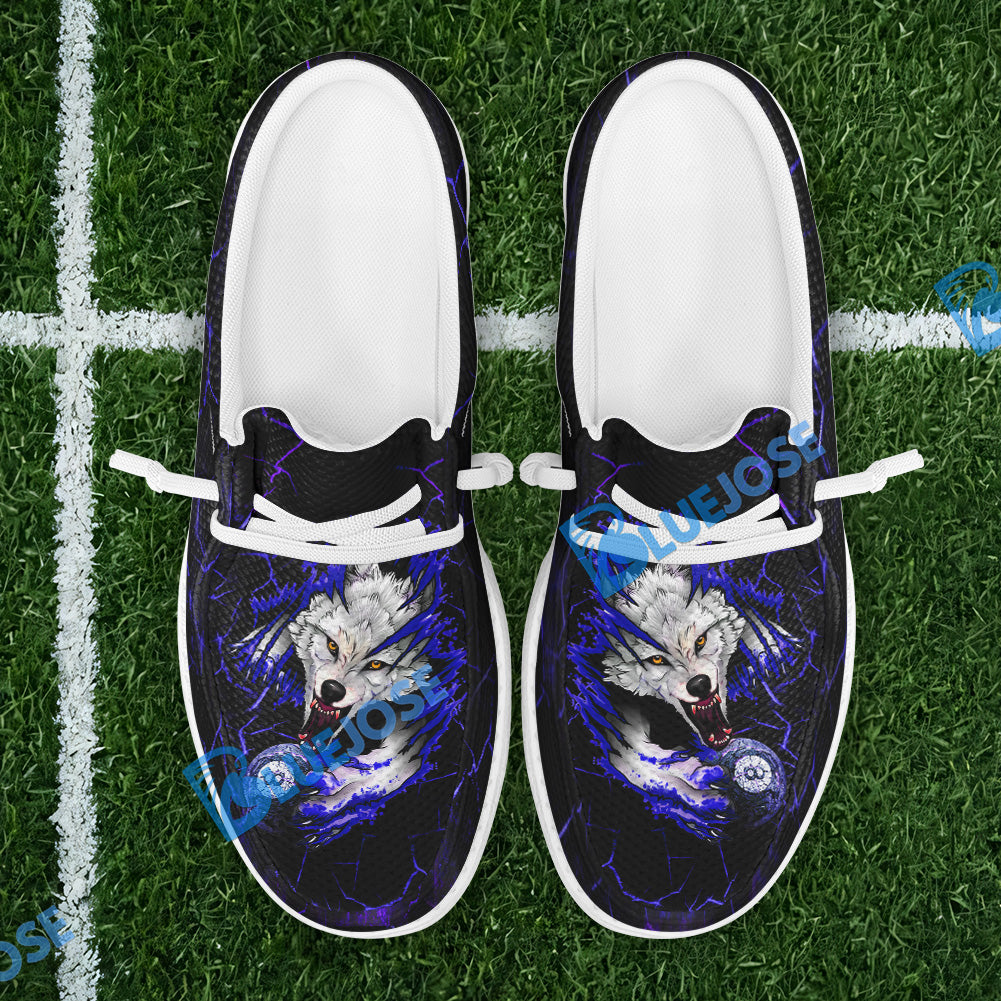 Billiards Ball 8 Bloody Wolf Lace Up Loafers 2026