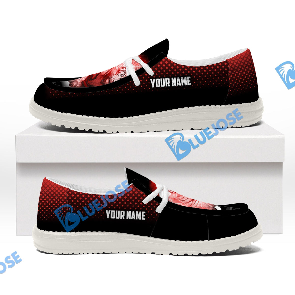 Billiards Ball 8 Thunder Tiger Lace Up Loafers 2026