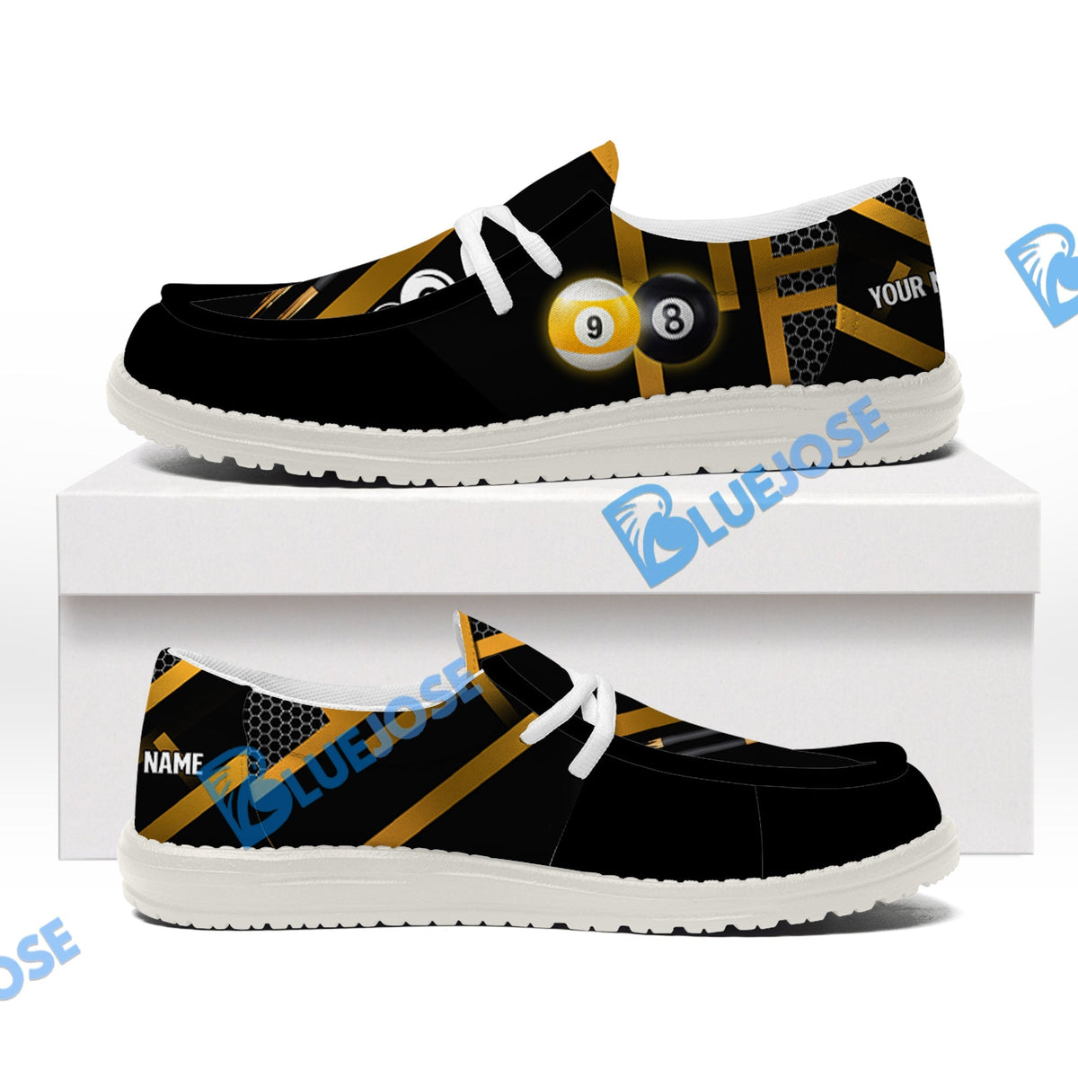 Billiards Metalic Style Lace Up Loafers 2026