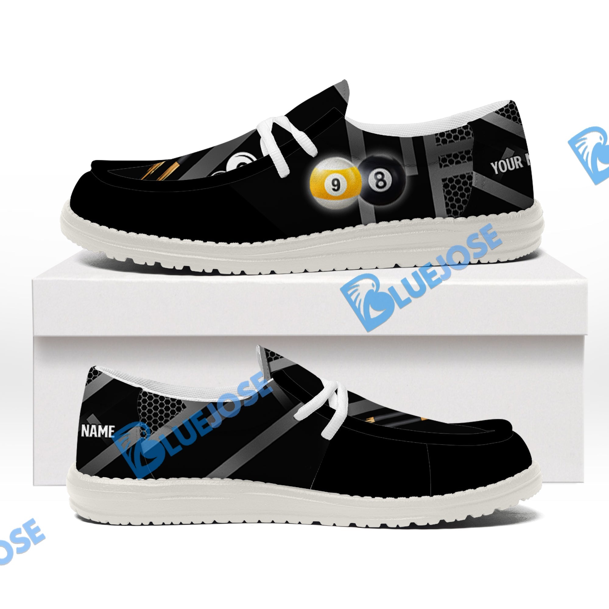 Billiards Metalic Style Lace Up Loafers 2026