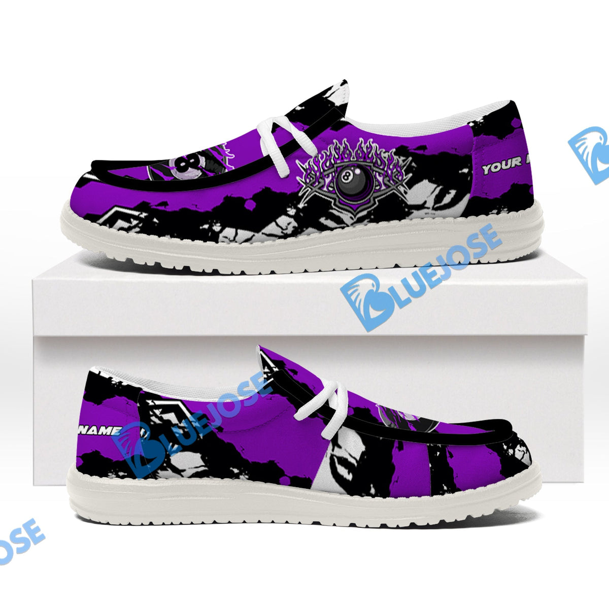 Billiards Ball 8 Cracks Of Time Lace Up Loafers 2026