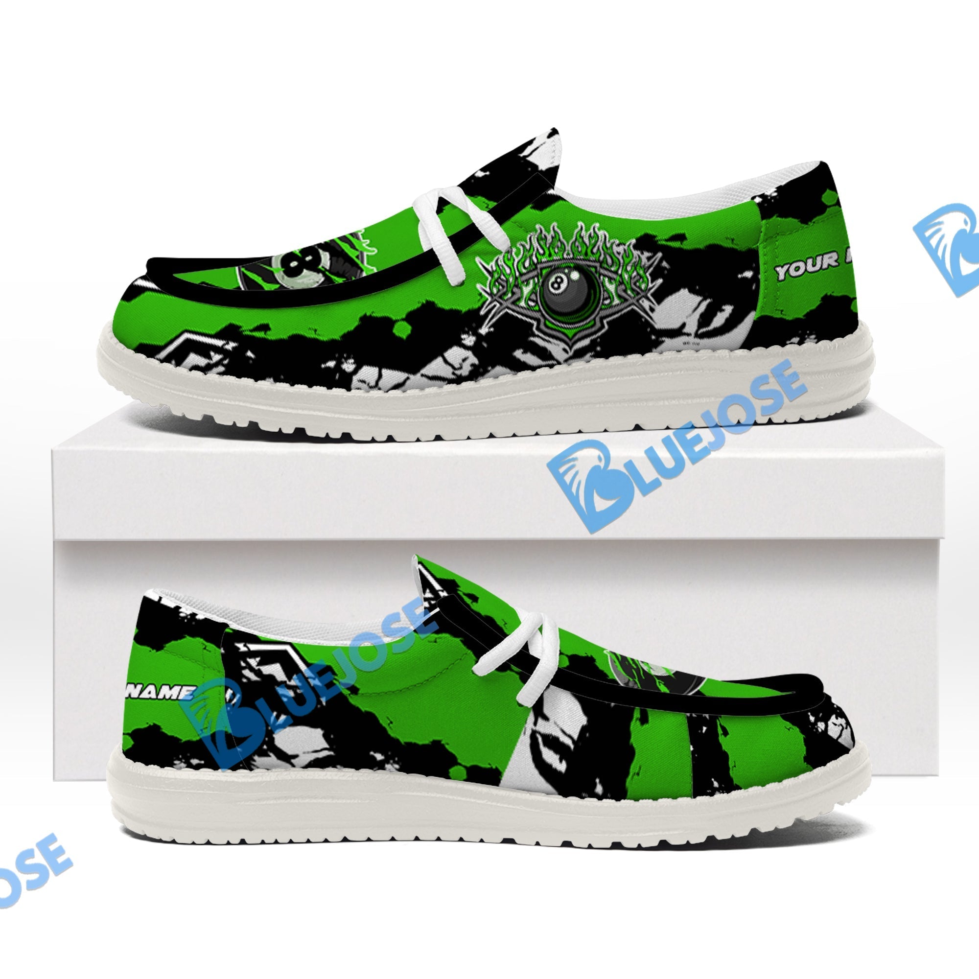 Billiards Ball 8 Cracks Of Time Lace Up Loafers 2026