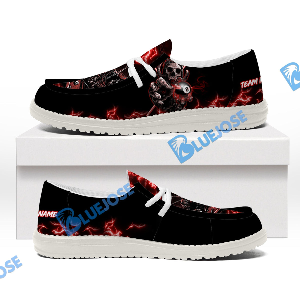 Billiards Fire Lace Up Loafers 2026