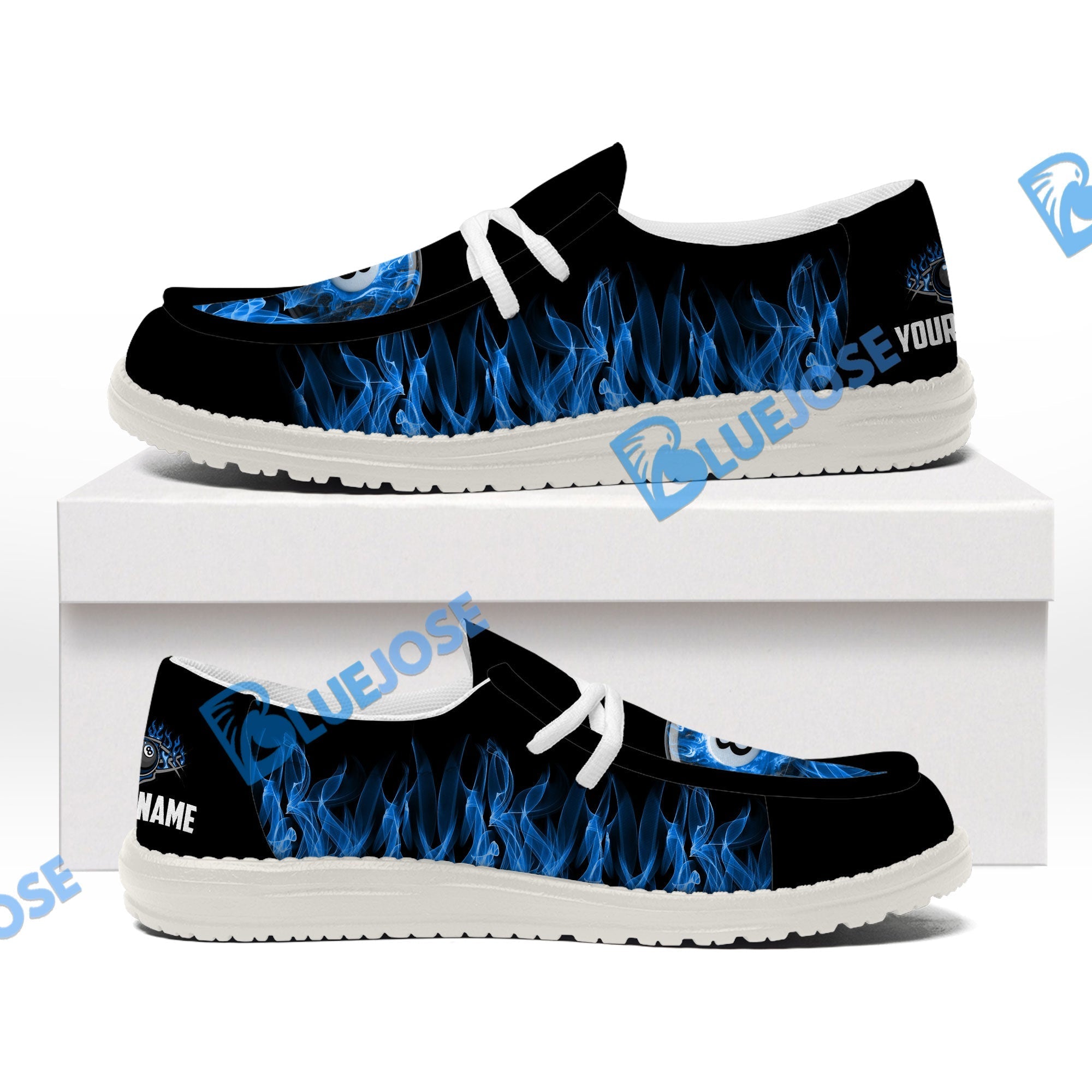 Billiards 8 Heavenly Flame Lace Up Loafers 2026