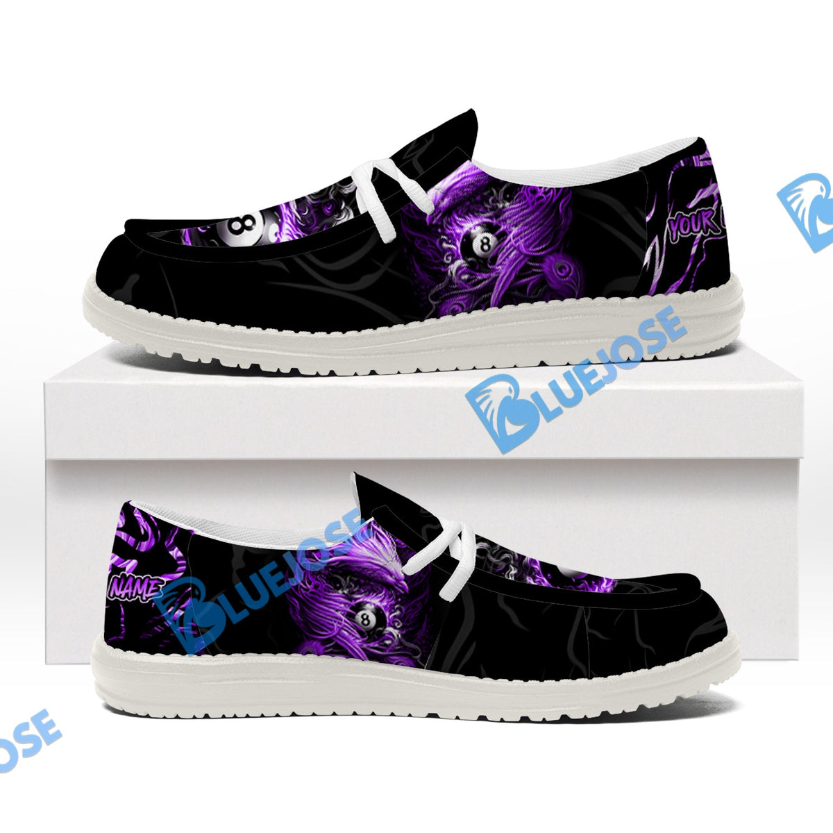 Billiards Ball 8 Phoenix Arisen Lace Up Loafers 2026