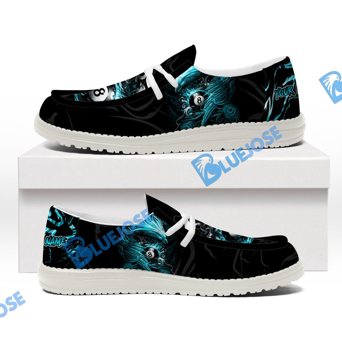 Billiards Ball 8 Phoenix Arisen Lace Up Loafers 2026