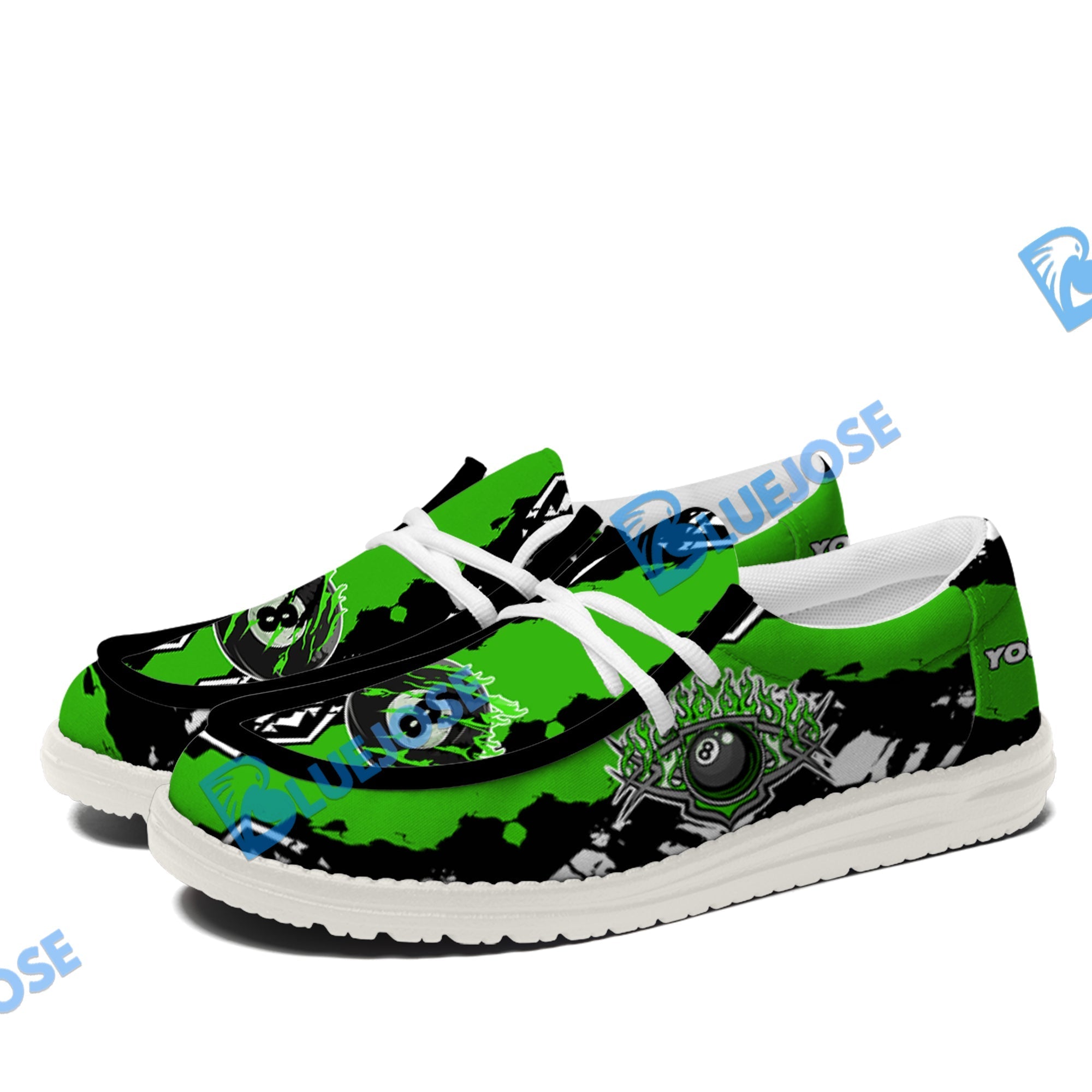 Billiards Ball 8 Cracks Of Time Lace Up Loafers 2026
