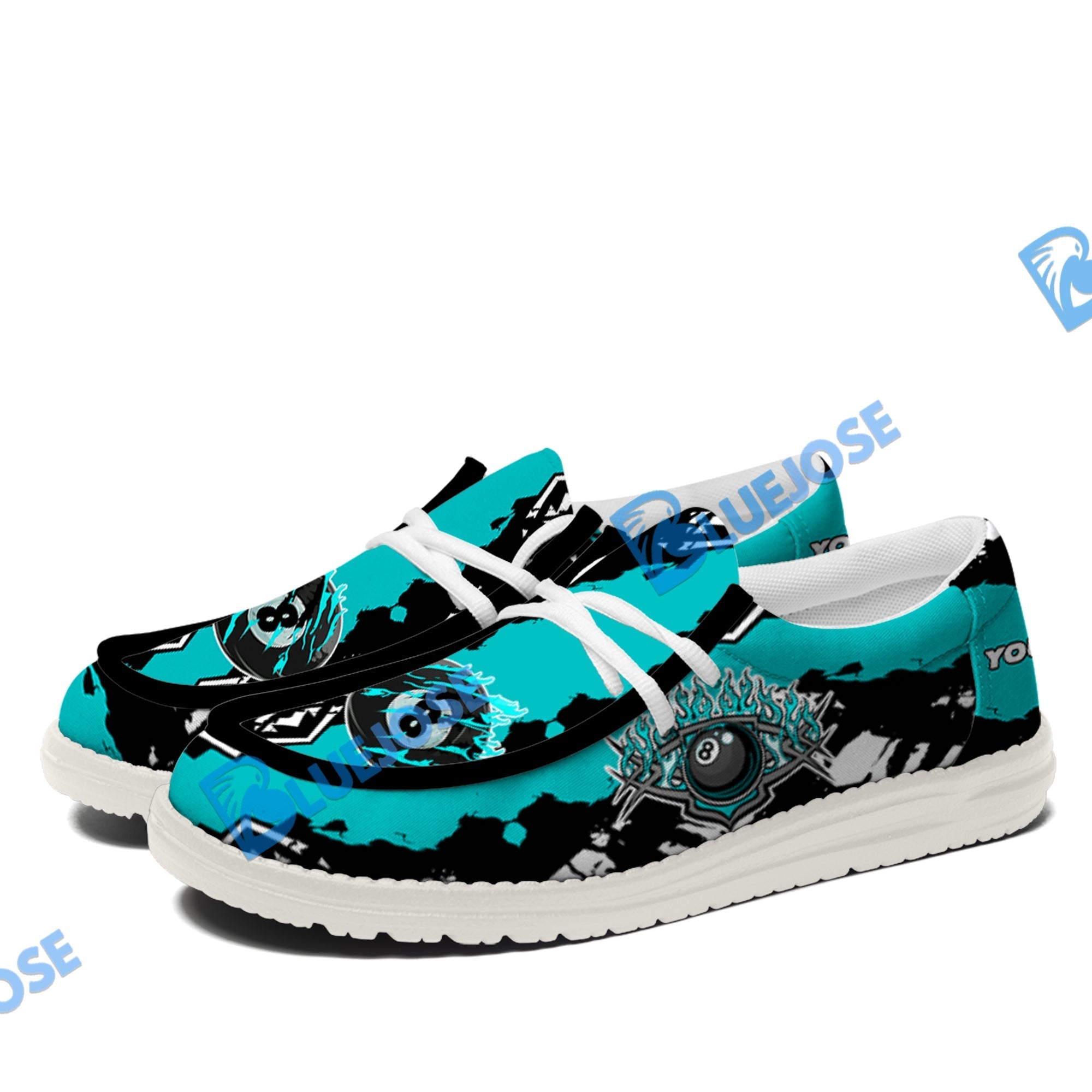 Billiards Ball 8 Cracks Of Time Lace Up Loafers 2026