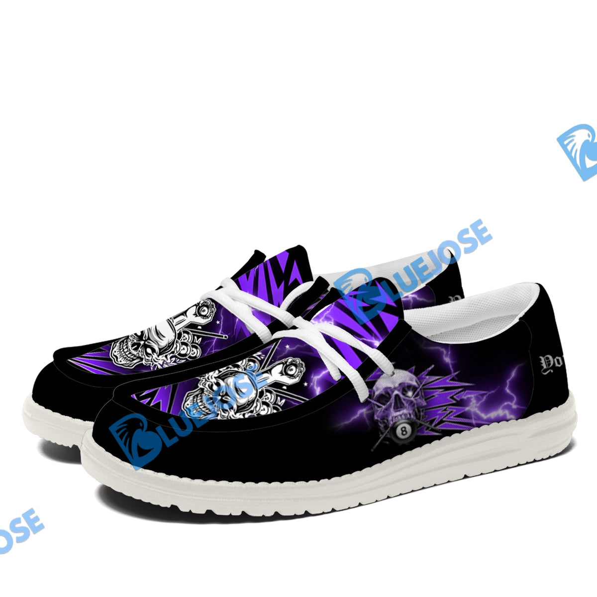 Billiards Ball 8 Deadly Thunder Lace Up Loafers 2026