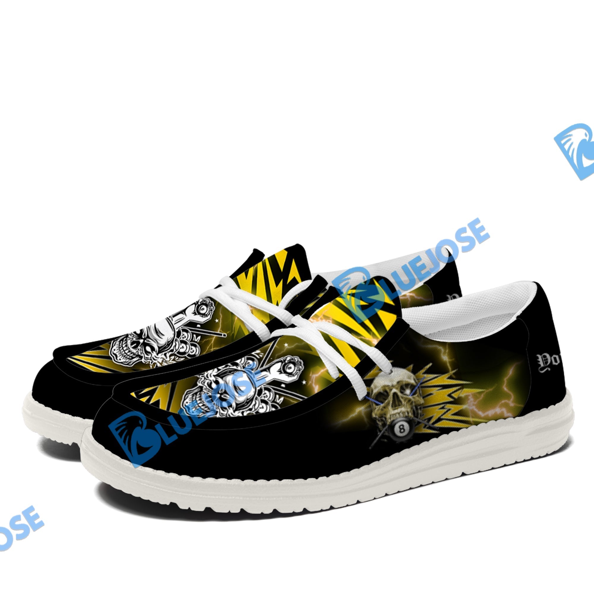 Billiards Ball 8 Deadly Thunder Lace Up Loafers 2026