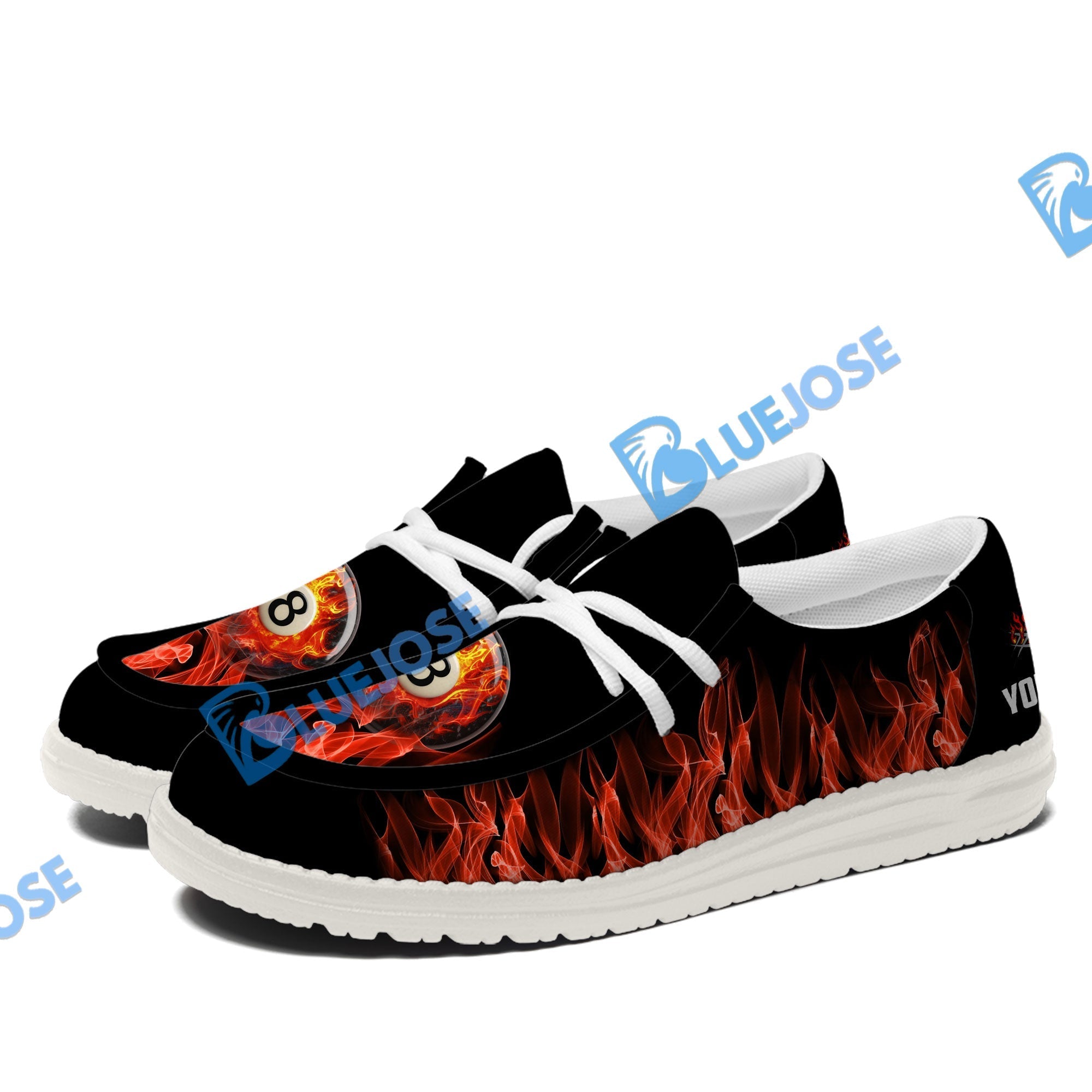 Billiards 8 Heavenly Flame Lace Up Loafers 2026