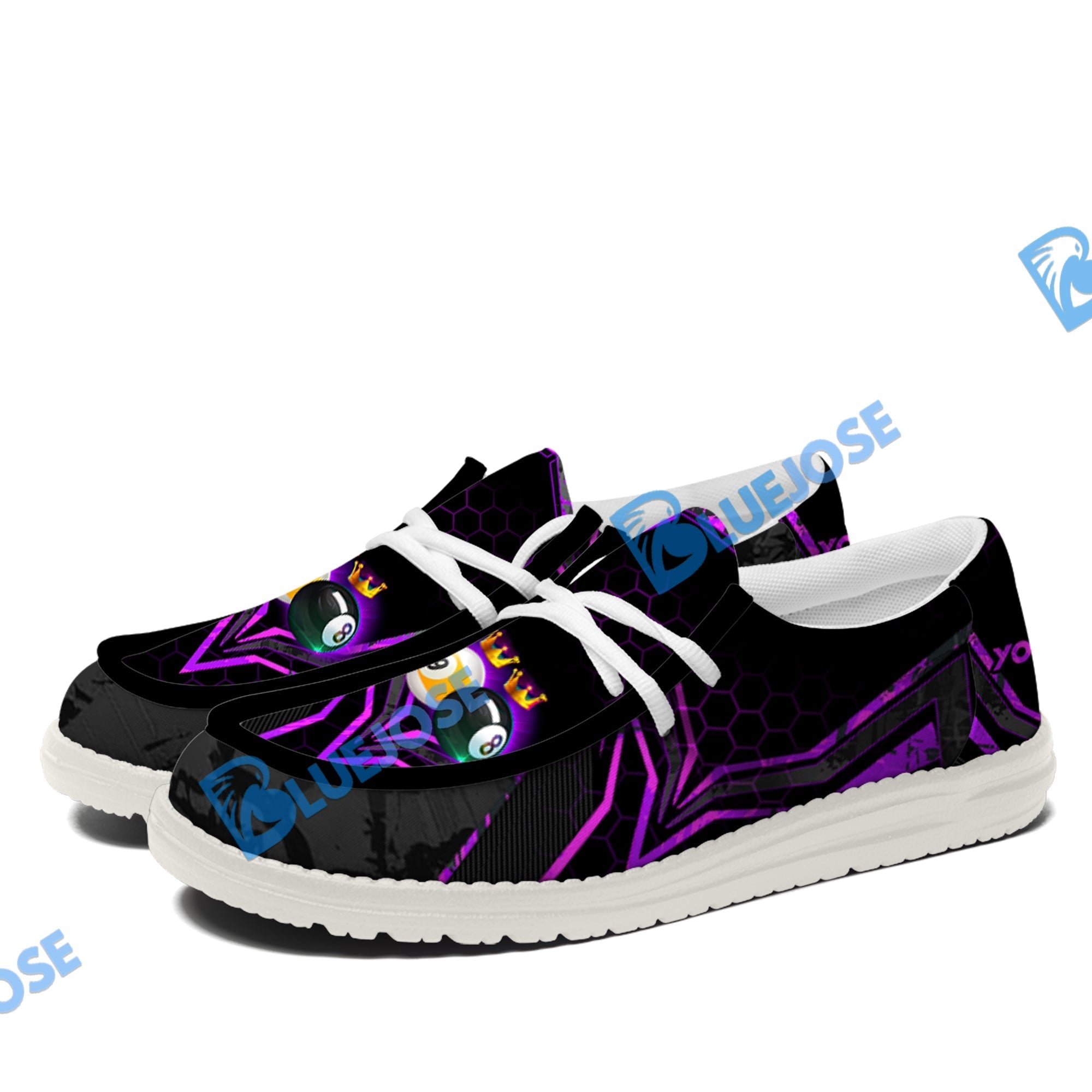 Billiards King 8 Ball & 9 Ball Lace Up Loafers 2026