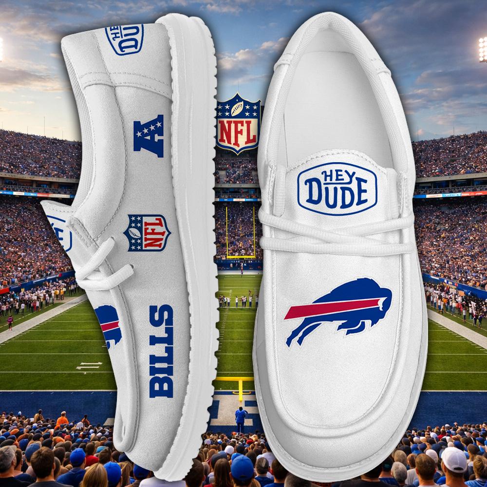 Buffalo Bills Lace Up Loafers 2026