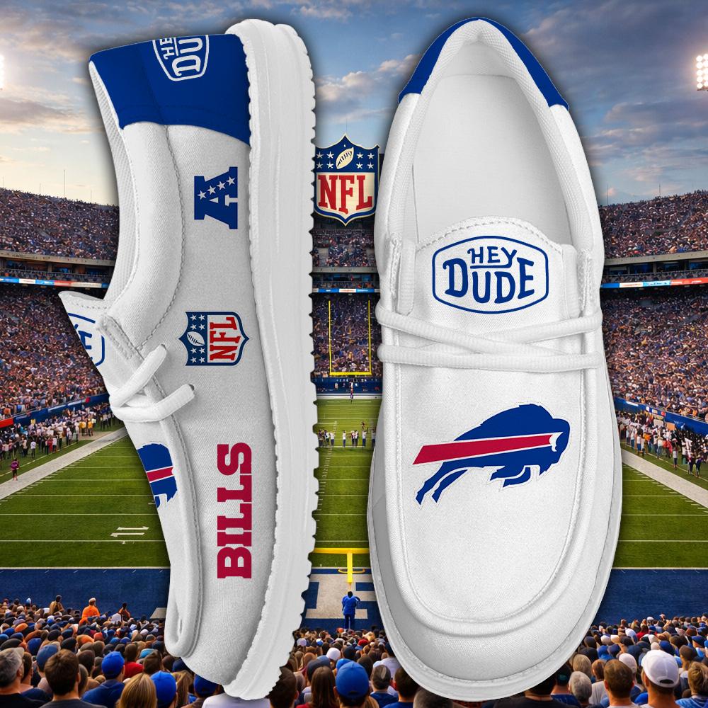 Buffalo Bills Lace Up Loafers 2026
