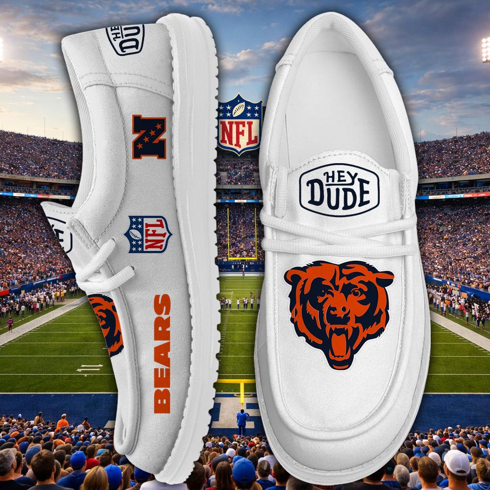 Chicago Bears Lace Up Loafers 2026