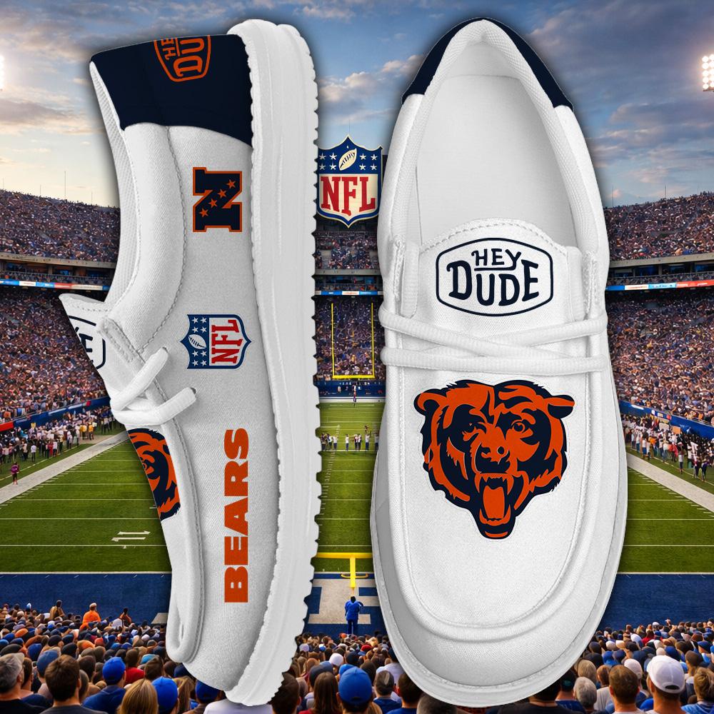 Chicago Bears Lace Up Loafers 2026