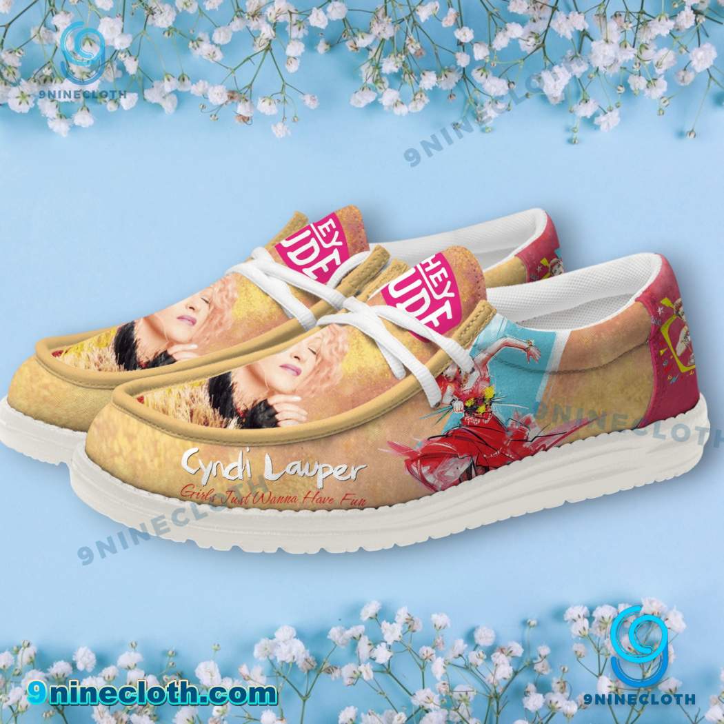 Cyndi Lauper Lace Up Loafers 2026