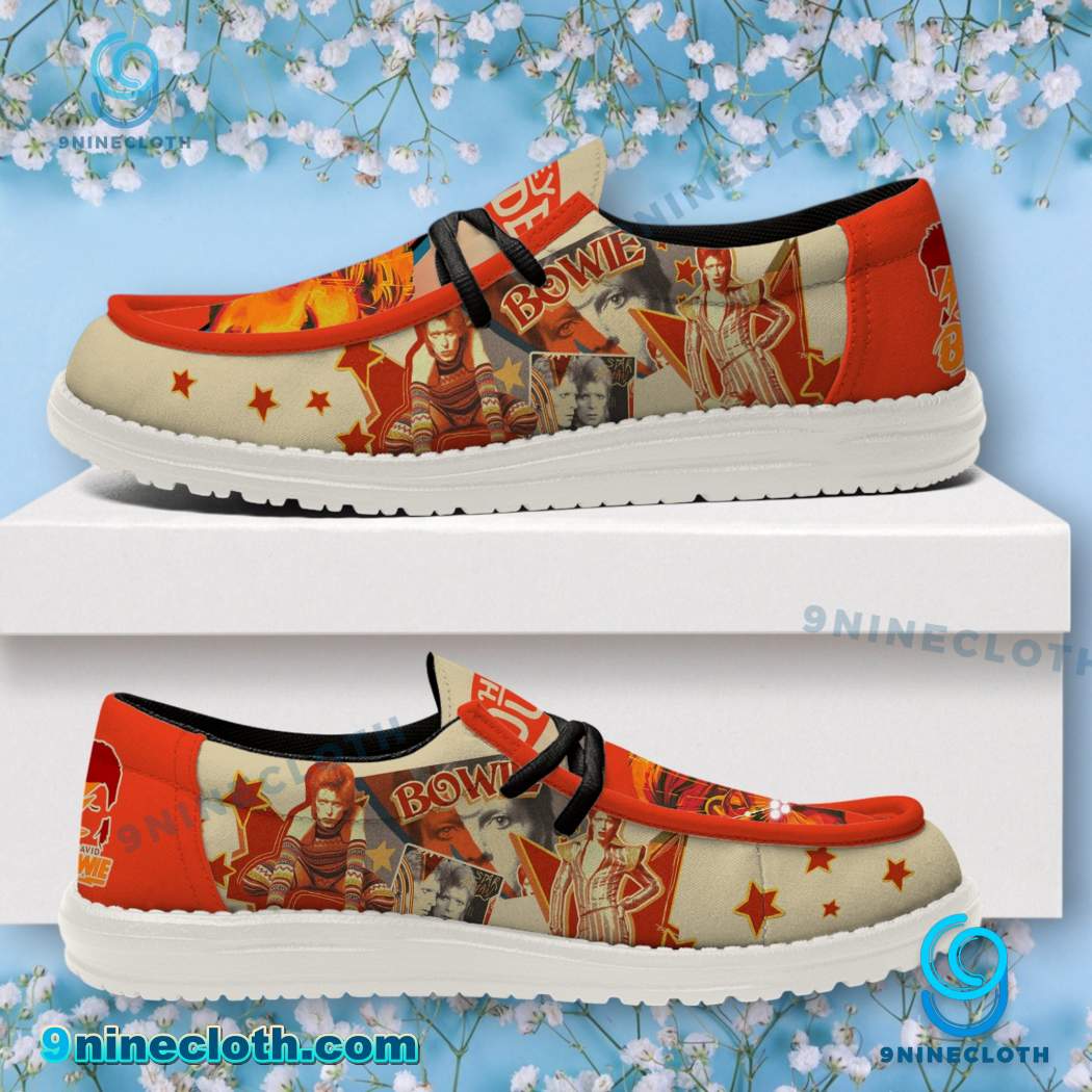 David Bowie Lace Up Loafers 2026
