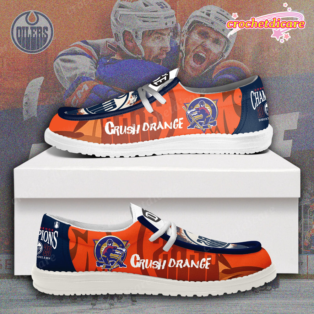 Edmonton Oilers Lace Up Loafers 2026