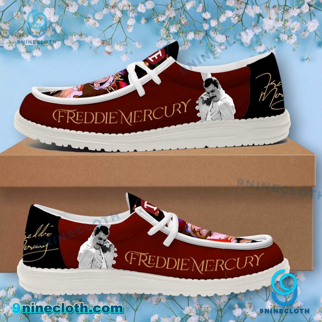 Freddie Mercury Lace Up Loafers 2026