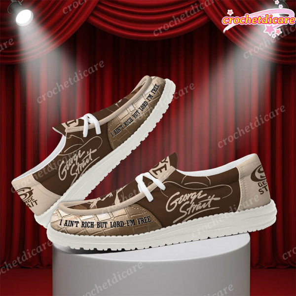 George Strait Lace Up Loafers 2026