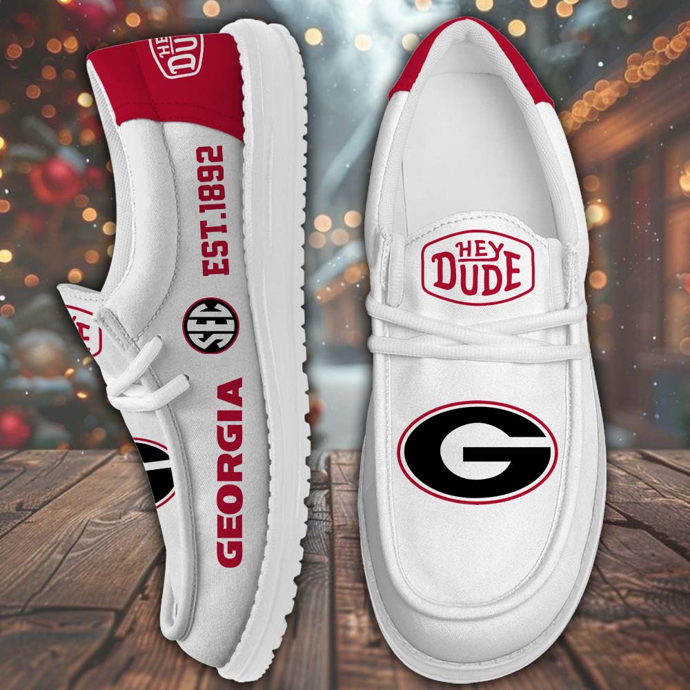Georgia Bulldogs Lace Up Loafers 2026