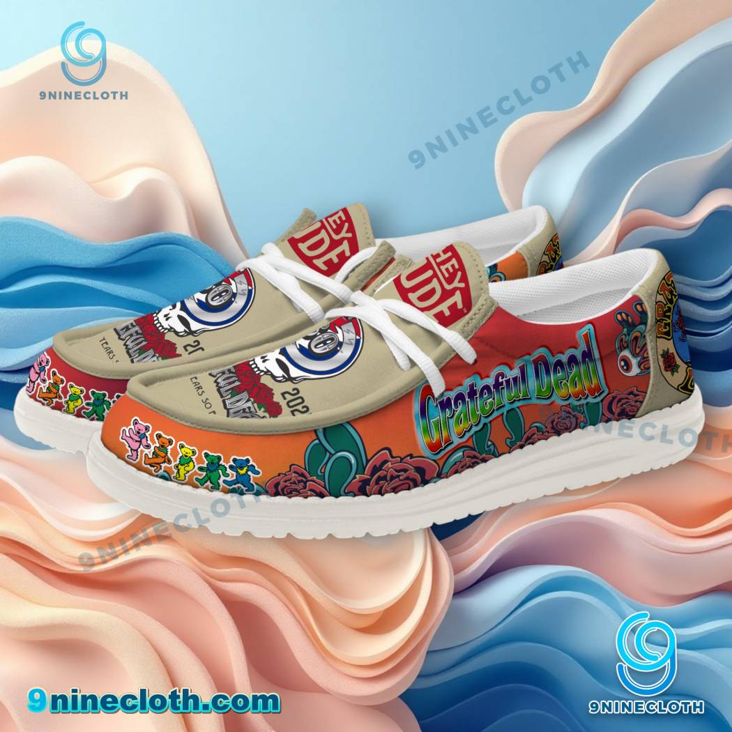 Grateful Dead Lace Up Loafers 2026
