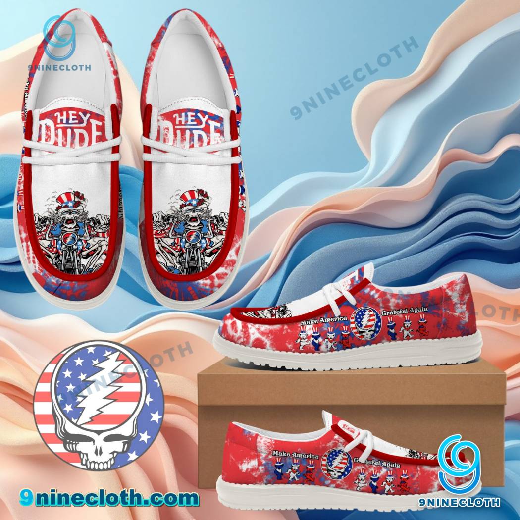 Grateful Dead Lace Up Loafers 2026