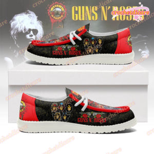 Guns N' Roses Lace Up Loafers 2026